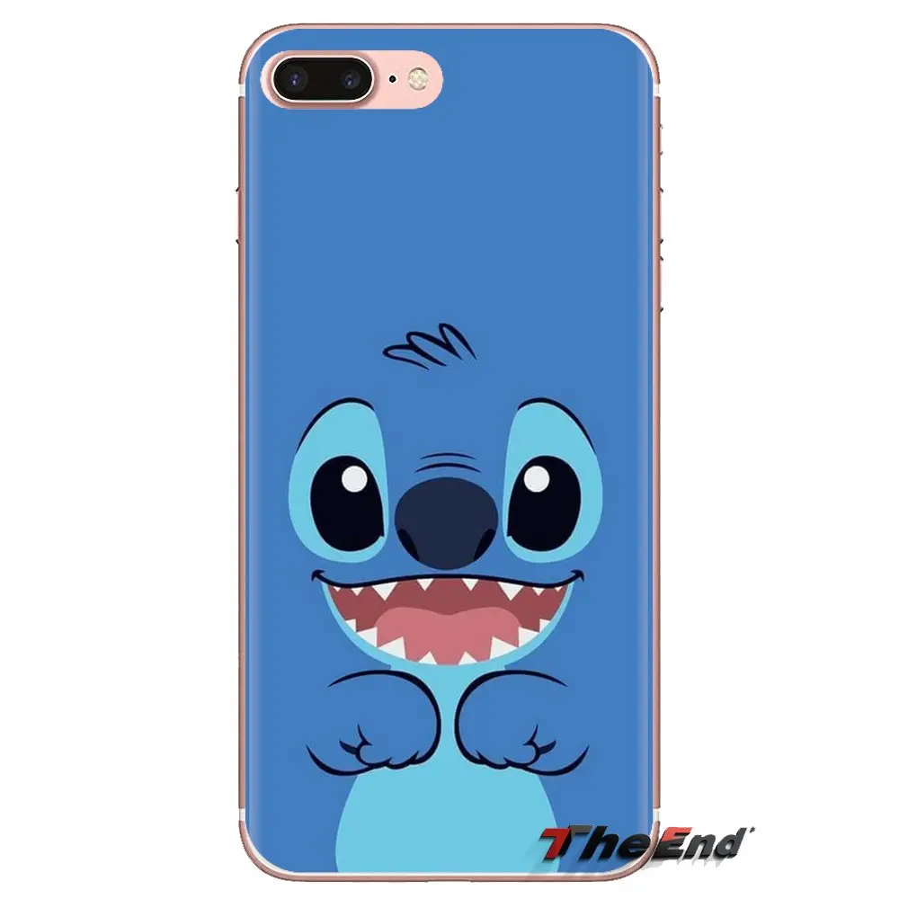 For Huawei G7 G8 P7 P8 P9 P10 P20 P30 Lite Mini Pro P Smart Plus 2017 2018 2019 Cartoon Cute Stich Stitch Transparent Soft Cover |