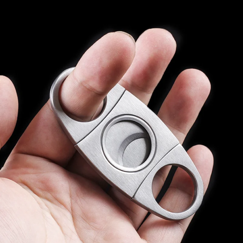 Резак для сигар металлический резак из нержавеющей стали гильотинные ножницы