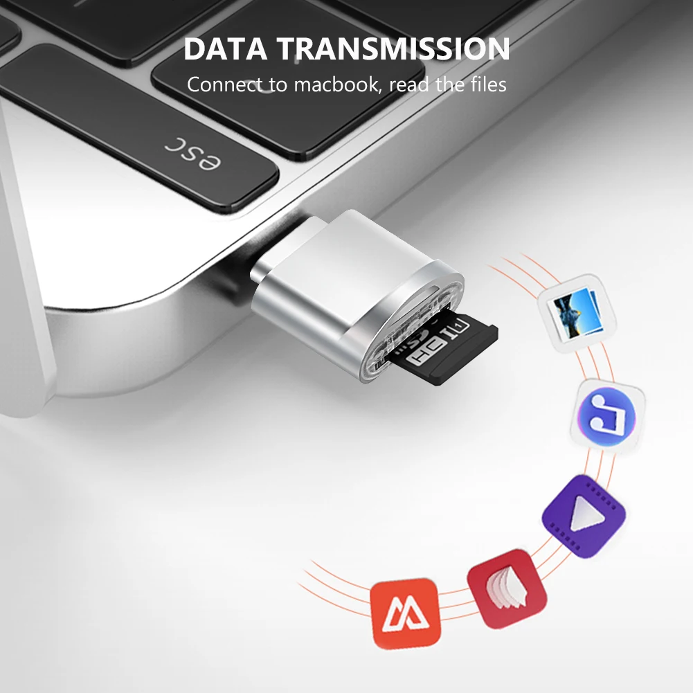 Новый адаптер USB 3 0 Type C для Micro-SD TF OTG кардридер мини смарт-кардридер ноутбука Samsung