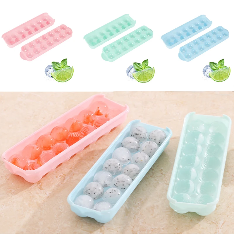 Двухслойная форма для льда круглая изготовления шариков виски коктейлей