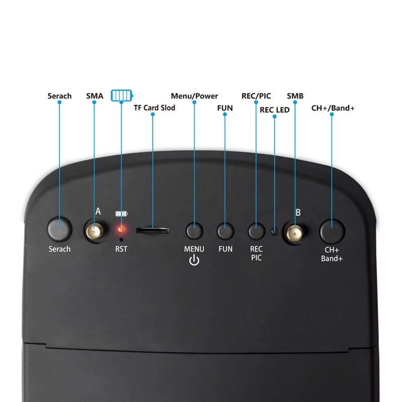 

FPV Goggles 3 Inch 480X320 5.8G 40CH 1200MAh Raceband Auto-Searching for FPV Racer Quadcopter Drone EU plug