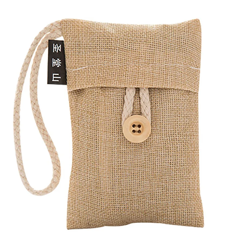 Простая бамбуковая угольная посылка бытовая продукция дезодорирование и