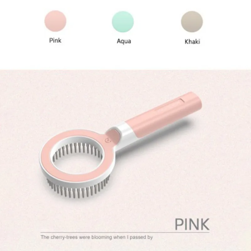 

Ring Shape Pet Hair Remover Combs Cat Grooming Brush Deshedding Tool Comb Edge Trimming Dog Rake Removal Fur Brush