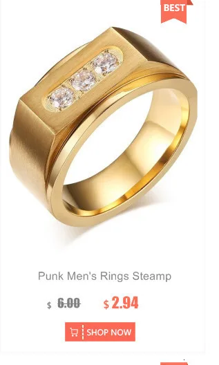 Man Cross Stainless Steel Ring Vintage Silver Black Titanium Steel Rings For Men Punk Hip Hop Jewelry Rock Charm Ringen Party