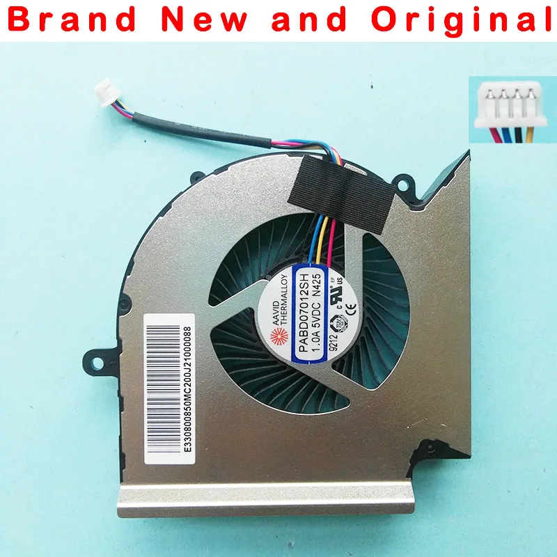 Новый кулер охлаждения вентилятора для AAVID THERMALLOY PABD07012SH 1 0 A 5VDC N425 4PIN E330800850MC|Кулеры