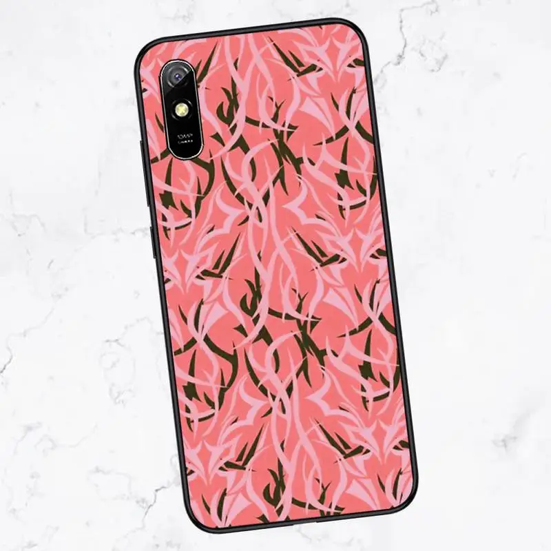 

Camo Pink Art Red Phone Case For Xiaomi Redmi Note 4 4x 5 6 7 8 pro S2 PLUS 6A PRO