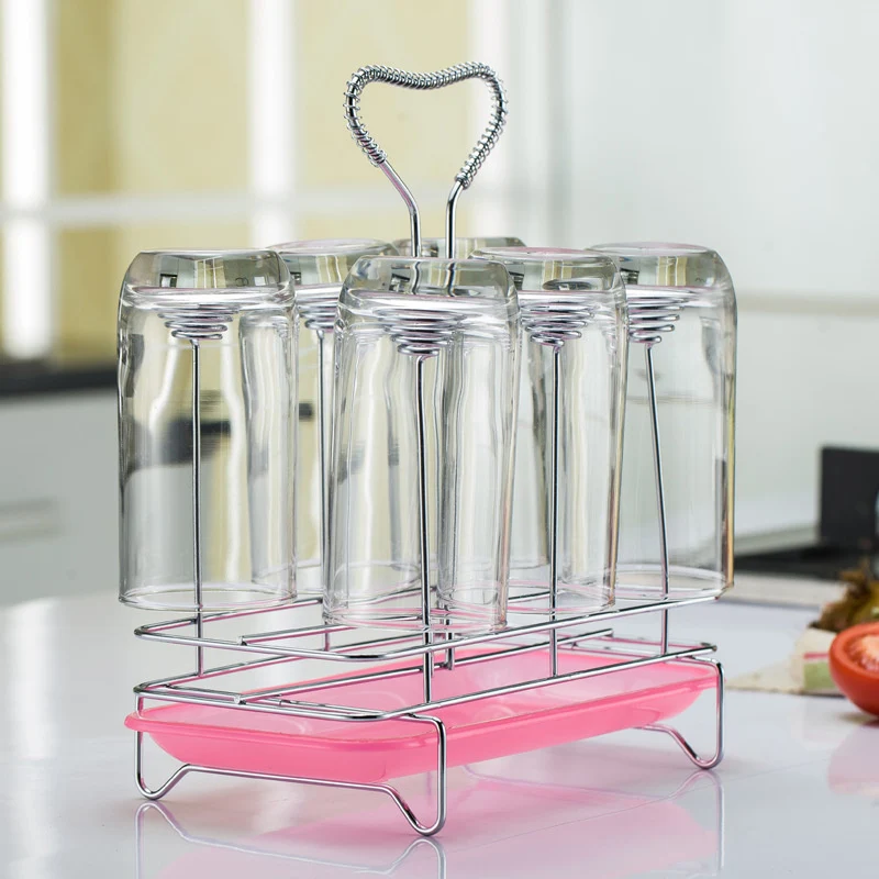 Чашка кружка подставка держатель Шесть Полка для чашек сушилка сушки утюга