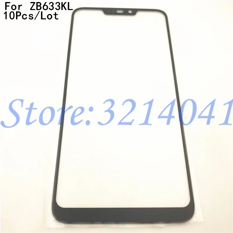 

10 шт./лот 6,26 дюймов для Asus Zenfone Max (M2) ZB633KL ZB632KL X01AD передний внешний экран стекло объектив Замена сенсорный экран