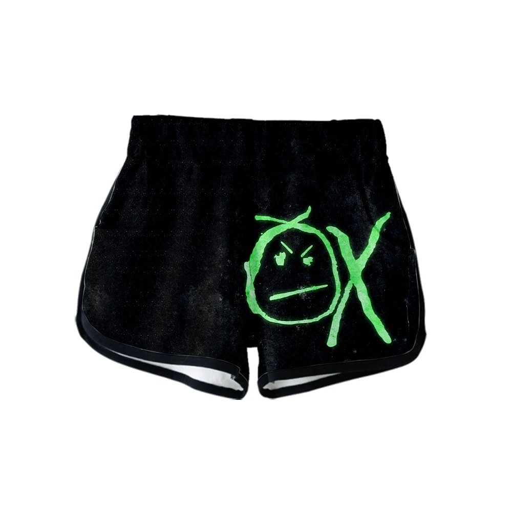 

F.T Hip hop Young rapper Matt OX Album OX 2019 NEW 3D print Summer Women Casual Cute girl Hot Sale Sexy Shorts Clothes
