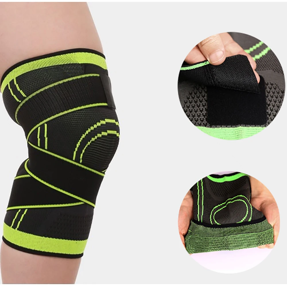 Спортивный наколенник 1 шт. компрессионная эластичная повязка на колено для