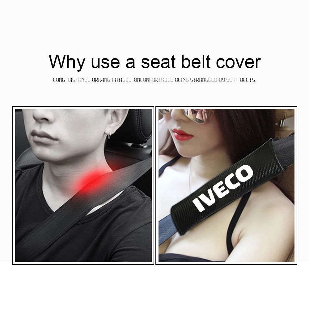 Удобные водительского сиденья плечевого ремня чехол для безопасности IVECO баннер