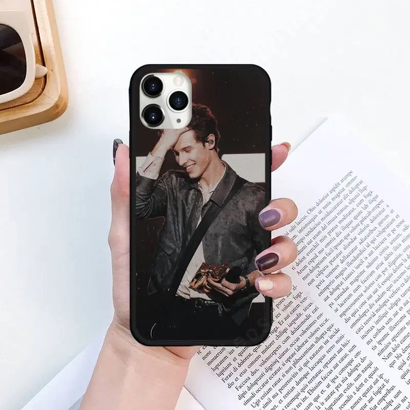 

shawn mendes famous singer Phone Case for iPhone 11 12 pro XS MAX 8 7 6 6S Plus X 5S SE 2020 XR Luxury brand shell funda coque