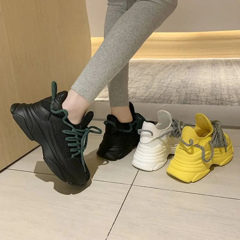 

2021 Fashion Sneakers Women Vulcanize Shoes Platform Sneakers Designer Womens running shoes Casual Trainers Women Dad Shoes