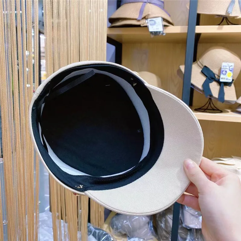 Новинка Женская весенне летняя хлопковая кепка USPOP для газетчика с цепочкой