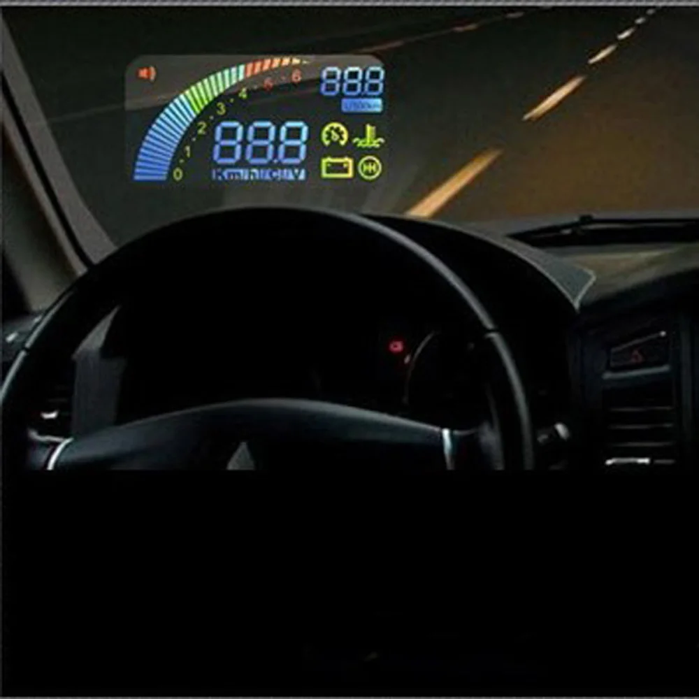 F01 автомобиля HUD Дисплей OBD2 II OBD превышение скорости Предупреждение Системы