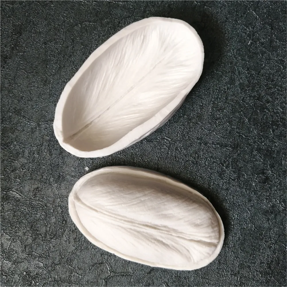 Рождественские формочки из смолы силиконовая форма для тюльпана перьев помадки