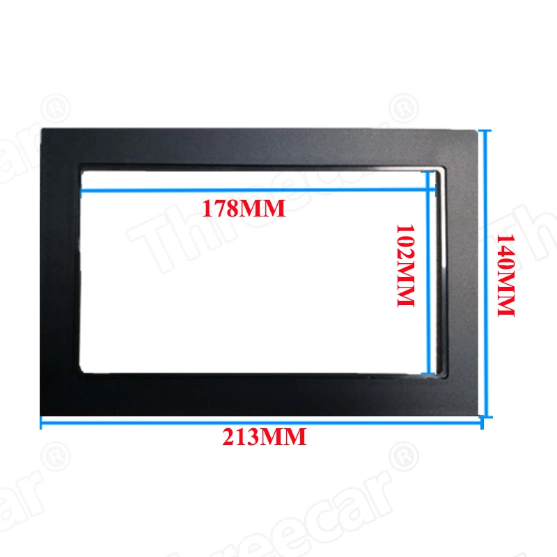 Автомобильная рама для универсального автомагнитолы 2 Din/android проигрывателя