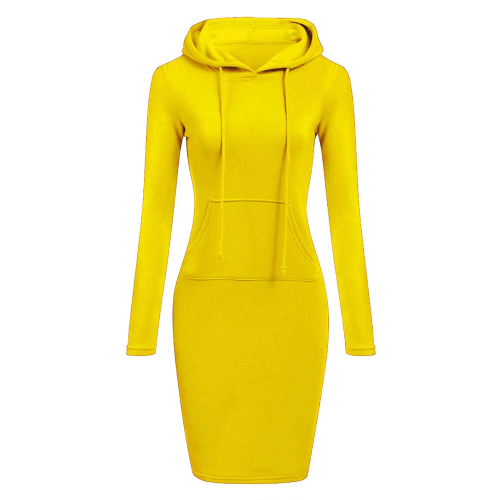 

For women's autumn/winter wear, hooded and belted hoodie pockets with long sleeves coat CO001