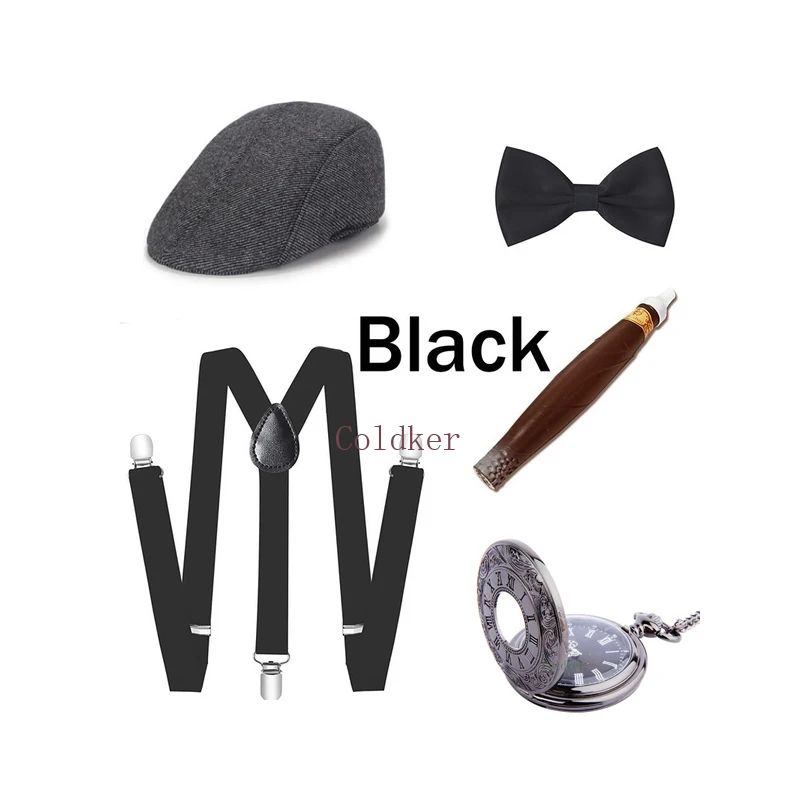 Мужской берет Манхэттен костюм для косплея 5 шт.|Игровые костюмы| |
