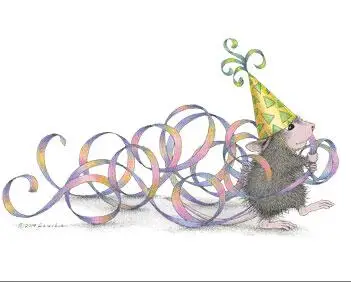 Мультяшная мышь прозрачный силиконовый штамп/печать для сделай сам