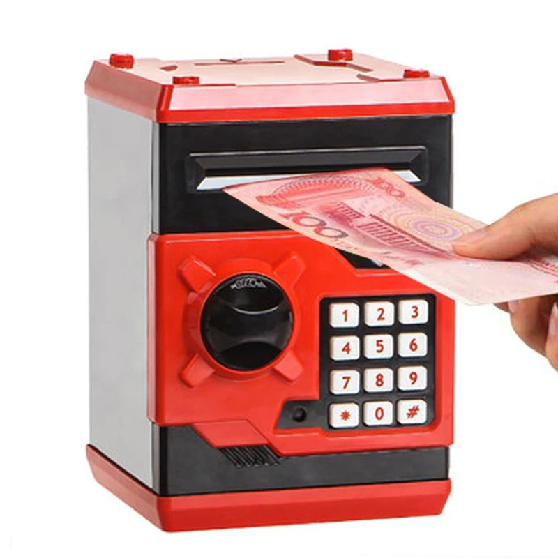 Автоматическая копилка прямоугольный безопасный депозит автоматическая для