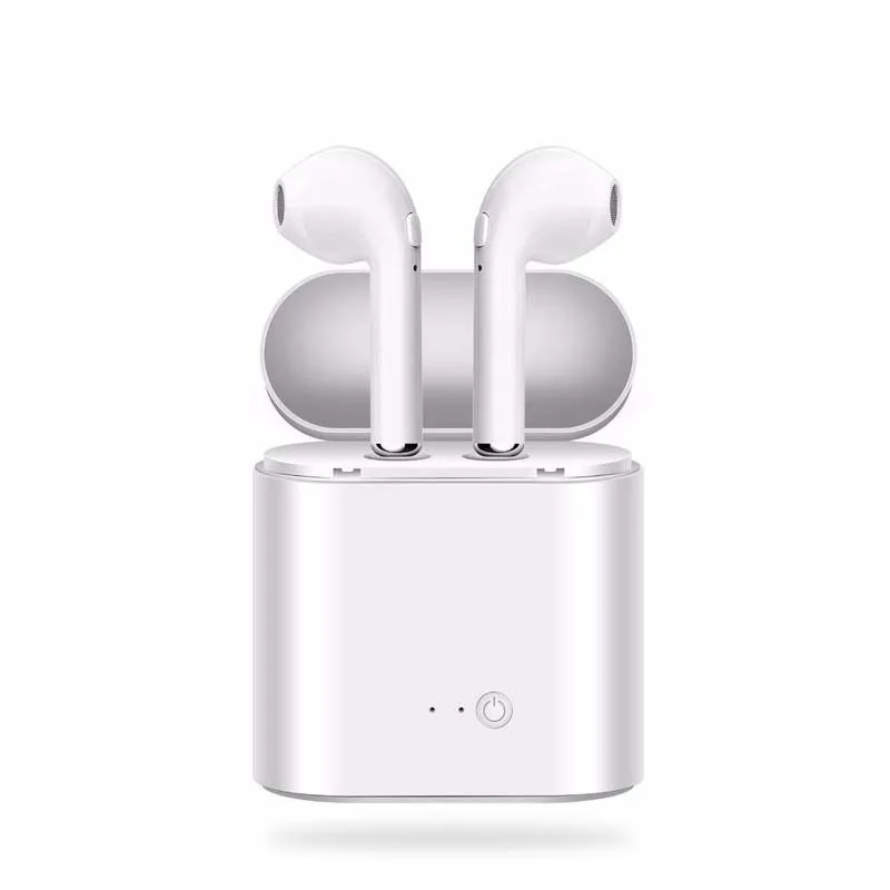 I7s TWS беспроводные Bluetooth наушники-вкладыши стерео игровые спортивные наушники с зарядной коробкой для iPhone Xiaomi huawei