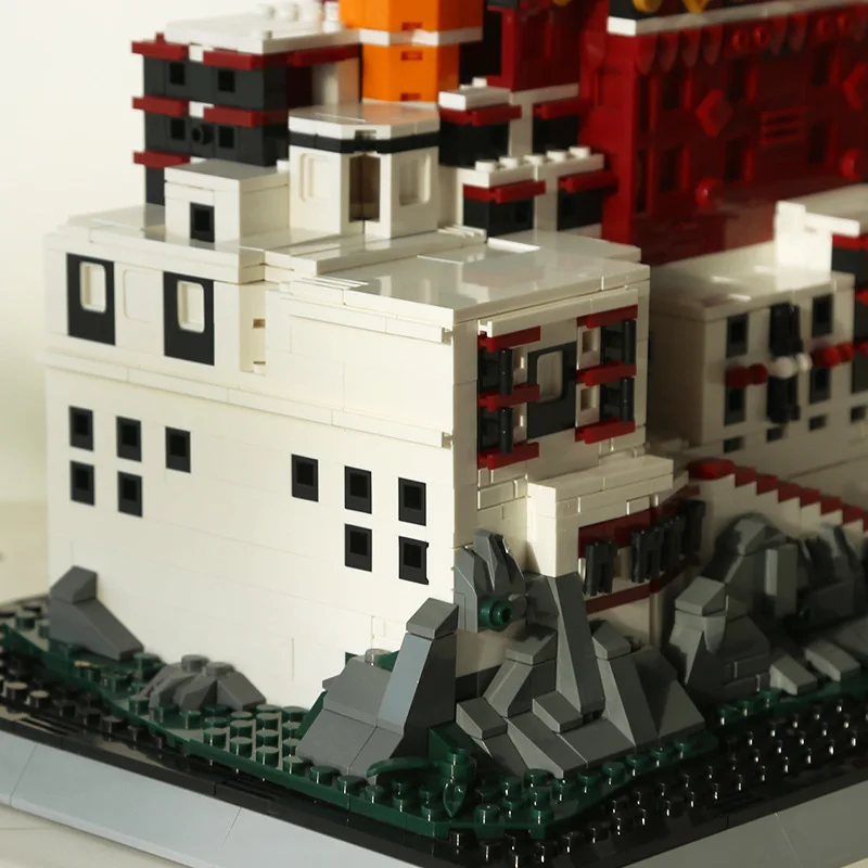 

1464pcs City Chinese Famous Architecture Tibet Potala Palace Castle Building Blocks Assembled Model Bricks Toys For Children