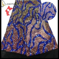 African Sequined Evening Dresses 2020 Sweetheart Neck Mermaid Beading Tassel Asymmetry Long Sleeve Evening Gowns
