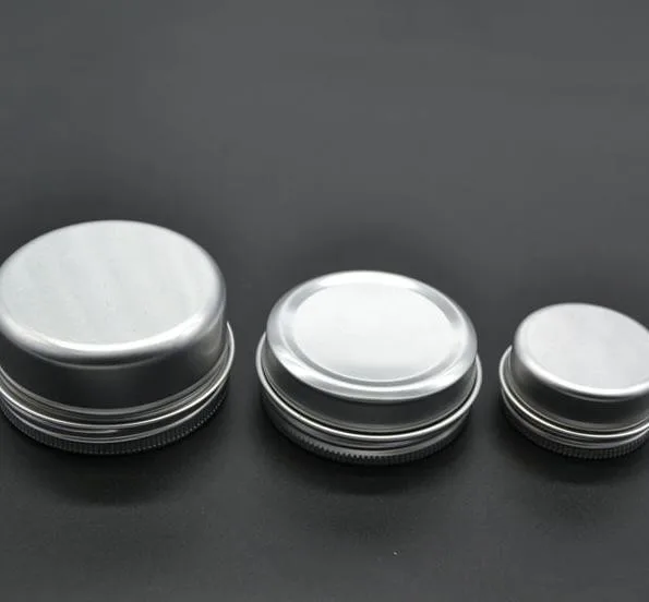 Пустые многоразовые круглые алюминиевые металлические жестяные банки 10 г/15 г/20