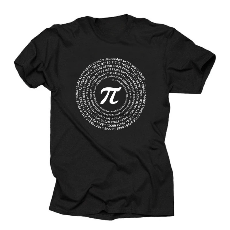 Футболка мужская х/б с коротким рукавом и математикой | Мужская одежда