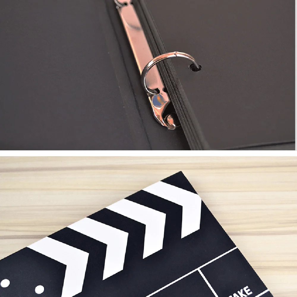 

Movie album Black album Anniversary Travel Memory Book DIY handmade album 12-inch student graduation album customization