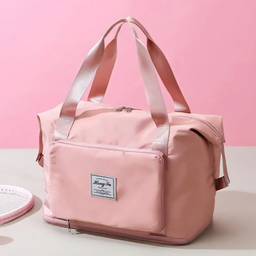 

Storage Bags Large Capacity Handbag Foldable Travel Duffel Bag Scratch-proof Tote Gym Bag Widely Use for Fitness Daily Life