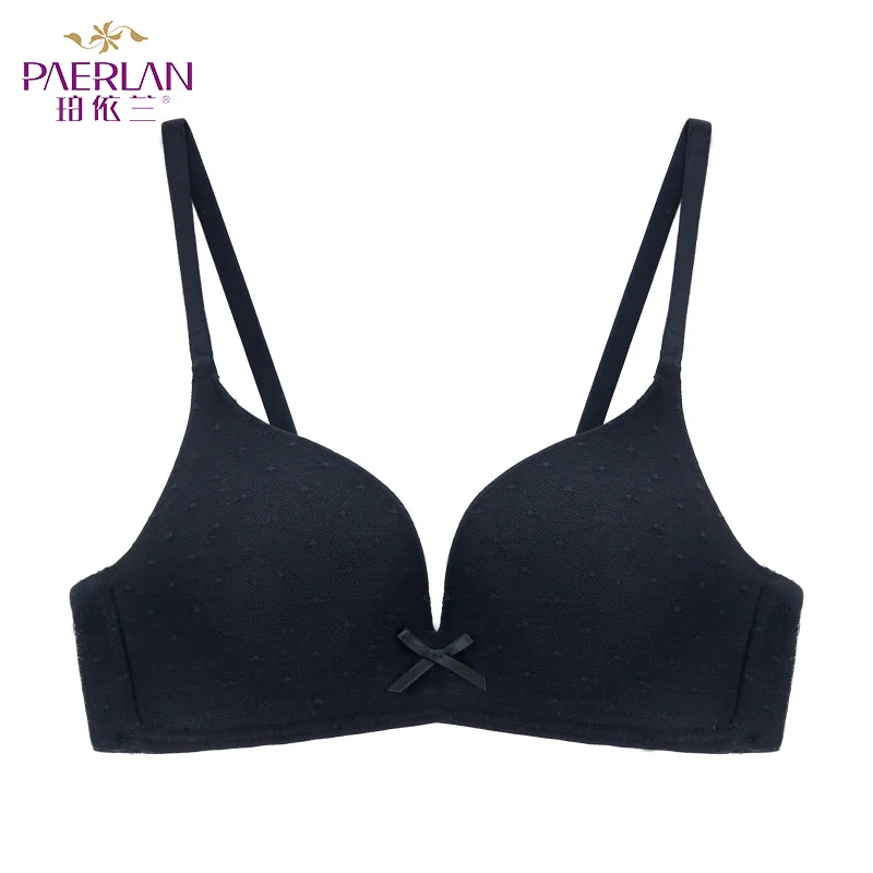 

PAERLAN Small Chest Gathered Thick Beauty Back Women Underwear Seamless Bras Push Up Bras No Wire Brassiere For Women