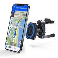 magnetic car phone holder stand 360 car air vent magnet gps mount holder stand in car for phone for iphone samsung xiaomi