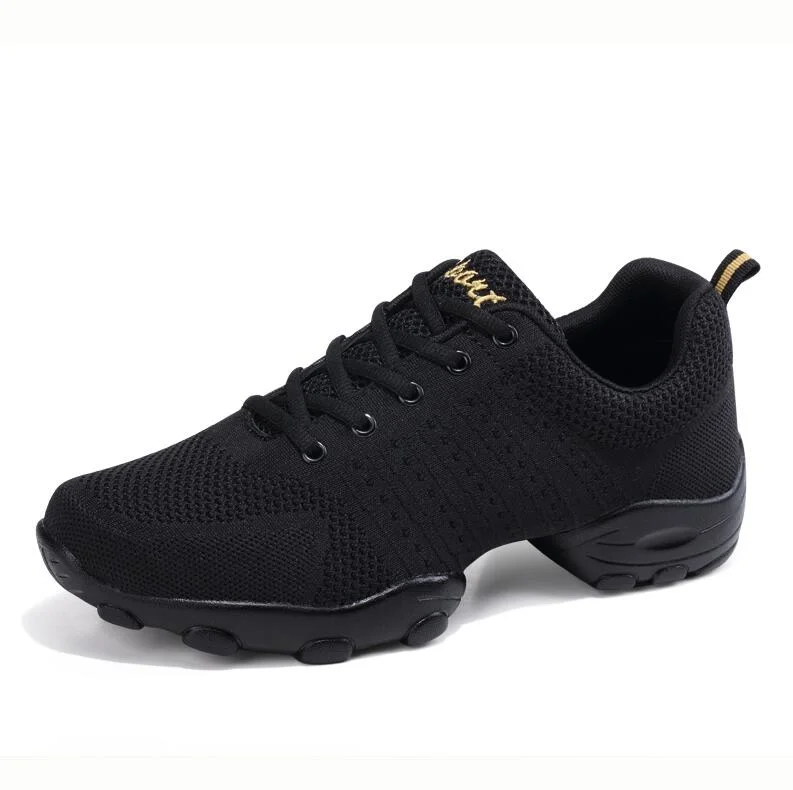 

Mesh Jazz Schoenen Mannen Moderne Zachte Zool Dans Sneakers Ademend Dansen Fitness Training Schoenen