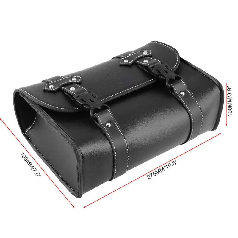 

Motorcycle Universal Accessories Tool Case Electric Motorbike Vintage Side Bag 6XDB