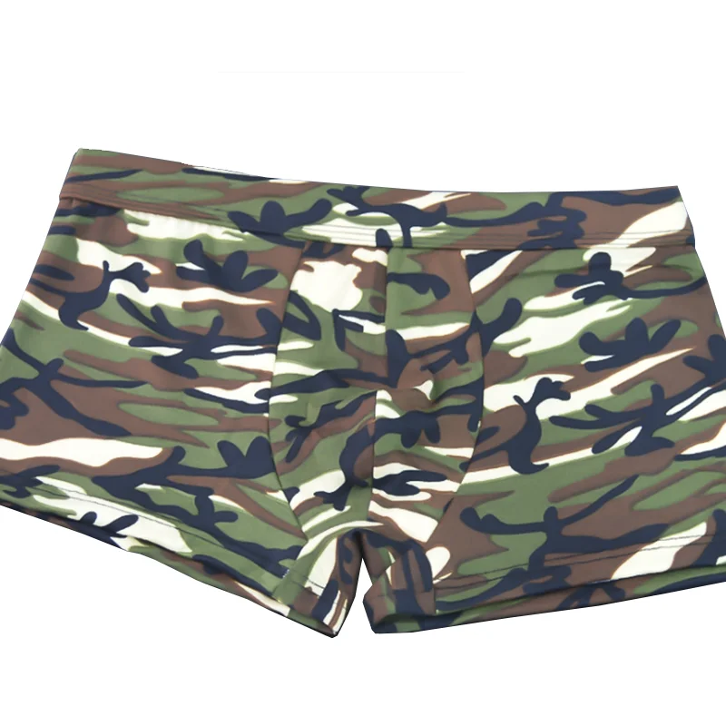 

Fashion Men Army Camouflage Soft Breathable Underwear Sexy Boxer Shorts Strecth Underpants Plus Size M-XXL
