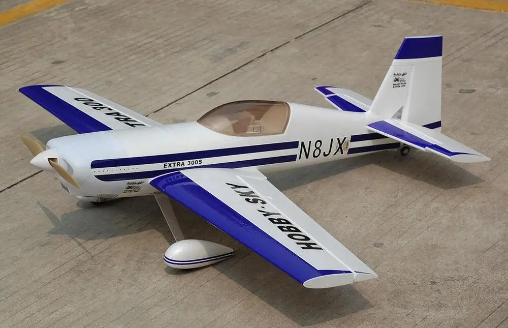 KIT with motor RC Спорт 3D самолет Экстра 300 комплект и комплект с мотором - Цвет: KIT with motor