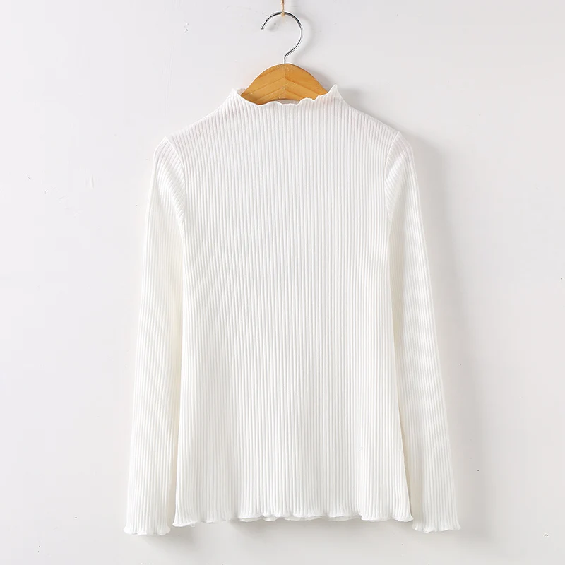 Poleras De Mujer Moda 2021 рубашка с длинным рукавом сетчатый топ Женская Повседневная