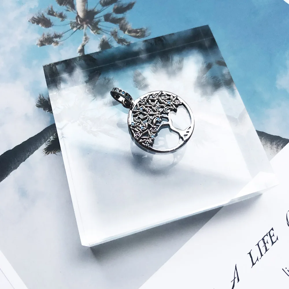 Кулон в виде цветного дерева ювелирное изделие богемном стиле для женщин