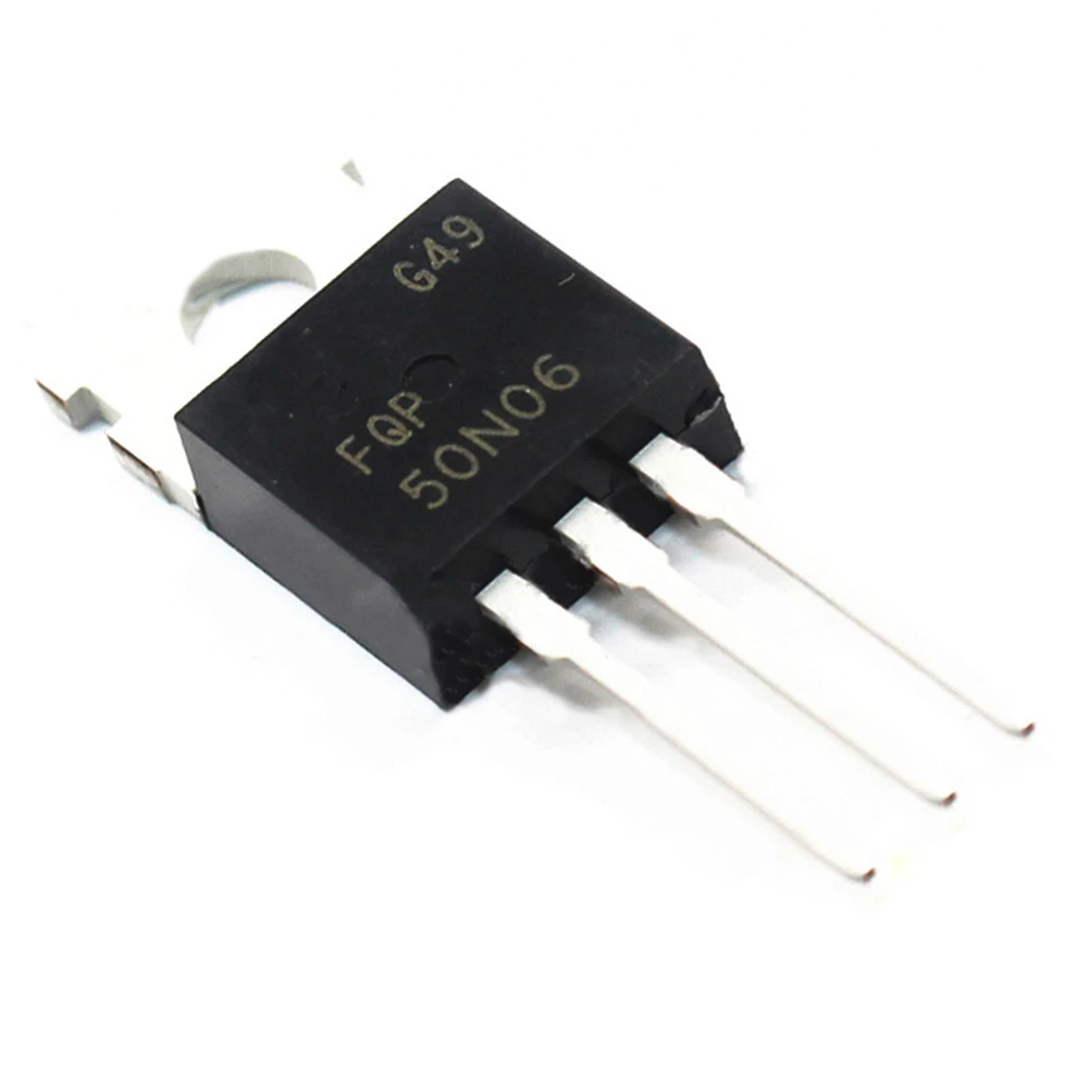 

100 шт. FQP50N06 50N06 SFP50N06 TO-220 60V N-Channel MOSFET