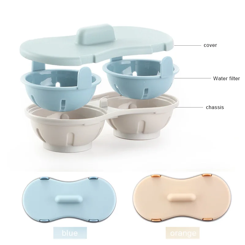 Паровая коробка для яиц микроволновка лоток две паровые духовки микроволновая печь кухонная форма