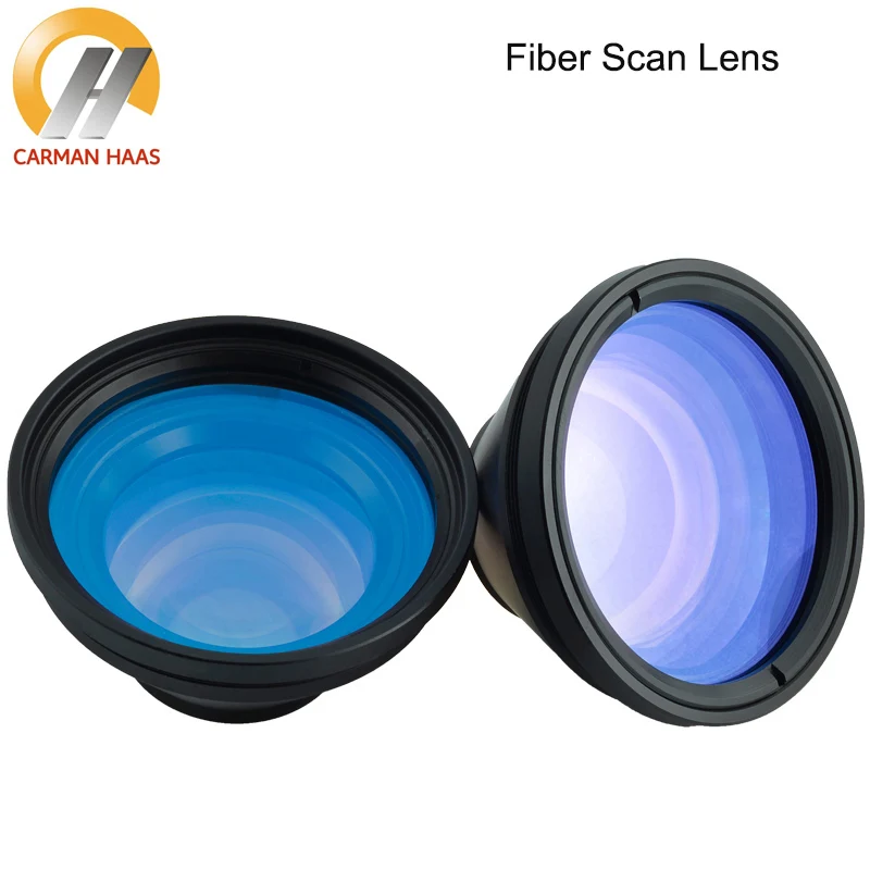 CARMANHAAS Fiber F-theta Scan Lens 1064nm Field Lens 70x70mm -300x300mm FL100-420mm for 1064nm YAG Fiber Laser Marking Machine