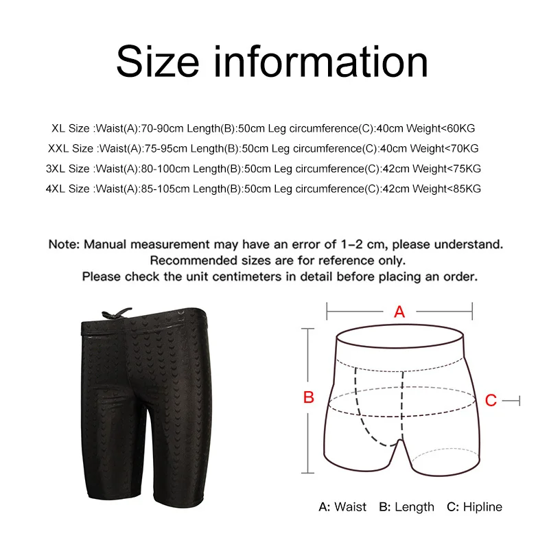 

Men Sharkskin Professional Flat Swim Shorts Polyester Elastic Tight Beach Surfing Swimwear Quick-Drying Swim Briefs