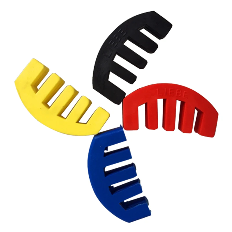 Скрипка Mute красочные практика тяжелый резиновый глушитель регулятор громкости