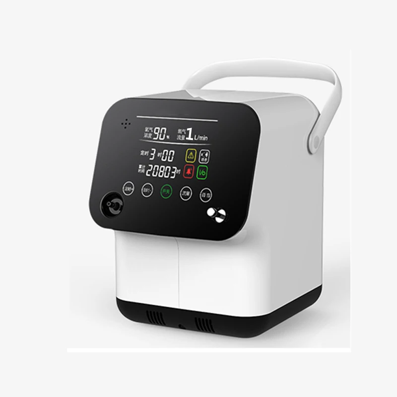 Бытовой генератор кислорода 1 7 л 220 В воздухоочиститель портативный регулируемый