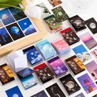50 шт. небесные облака клейкие наклейки из бумаги васи набор книг для журналирования DIY декоративные дневники Канцтовары