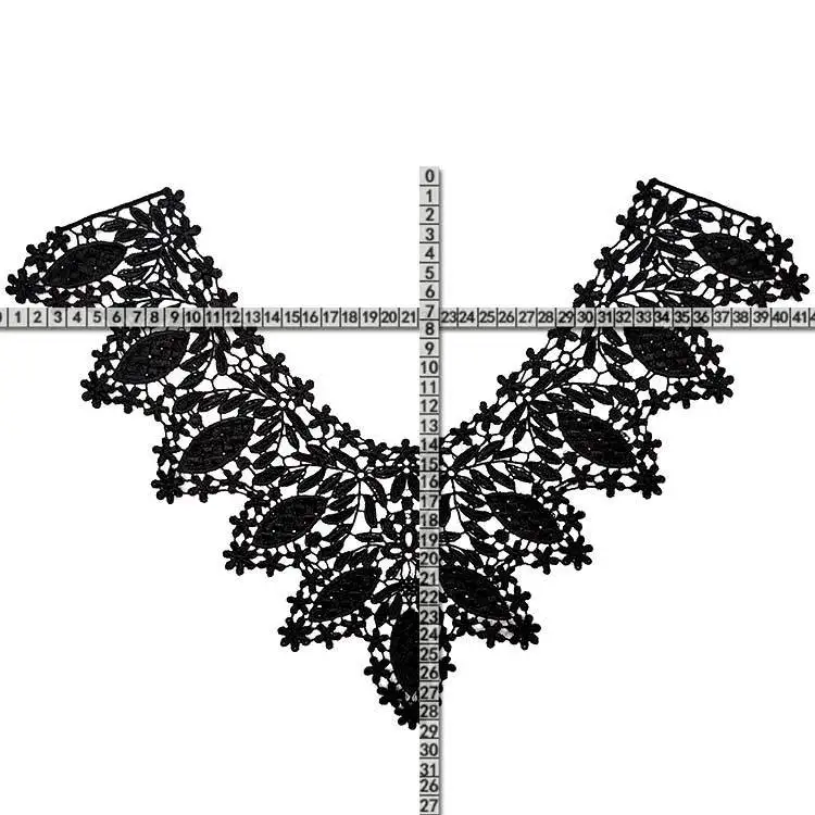 Вышитый воротник сделай сам поддельные съемные воротники водорастворимые