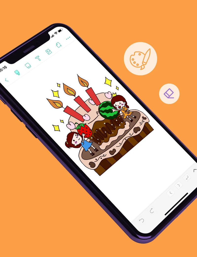 Elfinbook планшет для рисования 1" ЖК-планшет для письма электронный графический планшет ультратонкий портативный планшет для рисования подарок