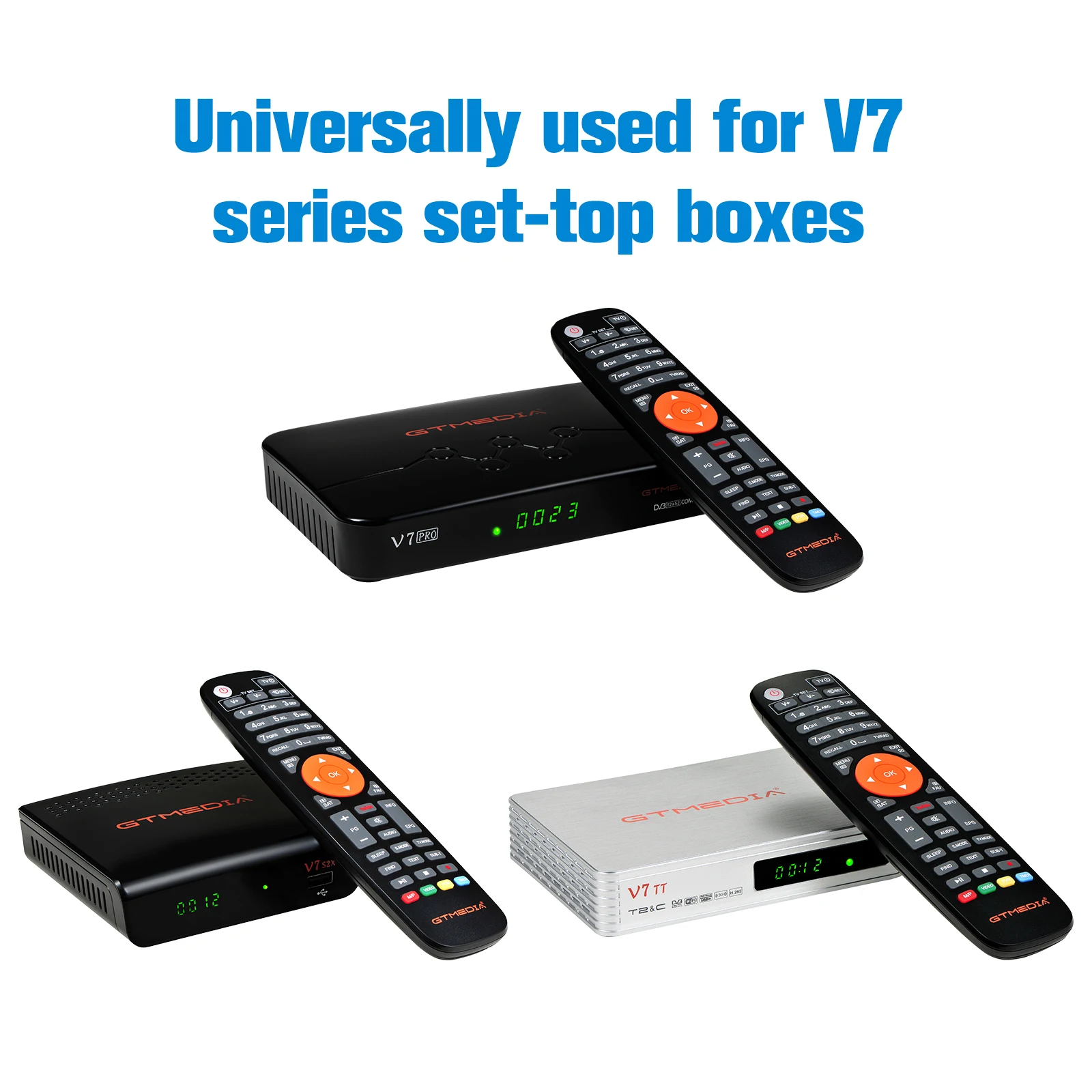 2021 GTMEDIA новая версия V7 пульт дистанционного управления ТВ приемник Пульт для V7S2X